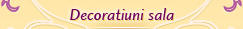decoratiuni sala
